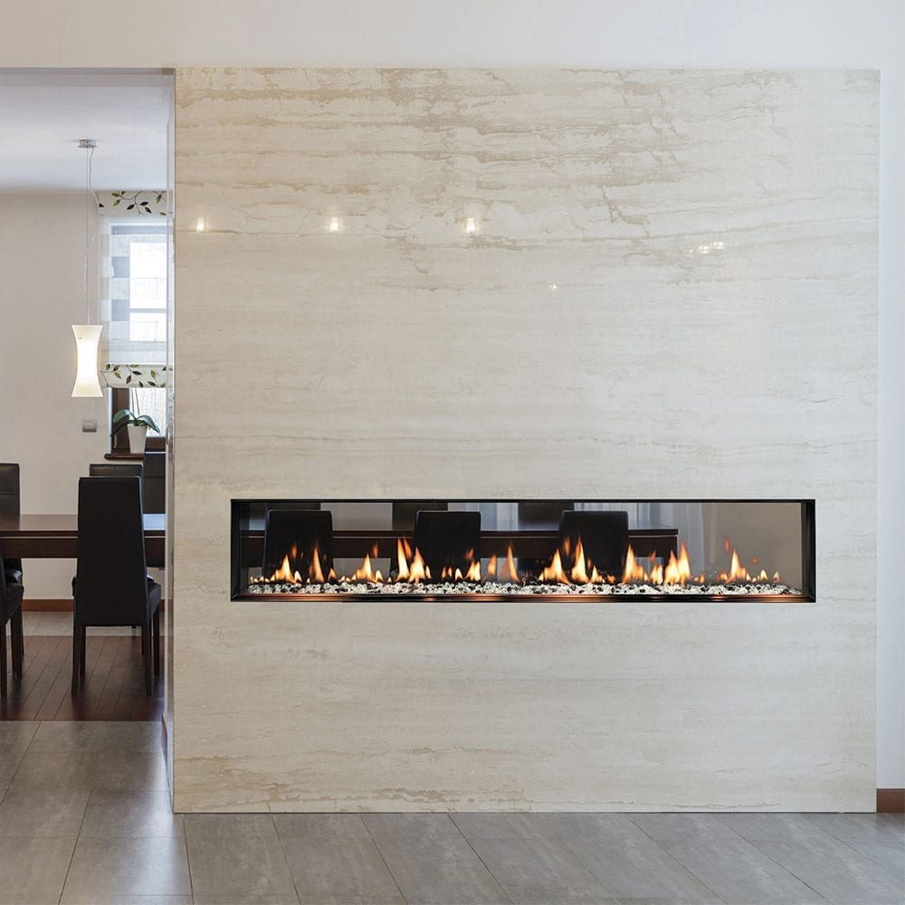 SIXTY0 See-Thru Built-In Fireplace