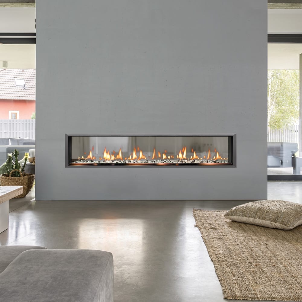 SIXTY0 See-Thru Built-In Fireplace